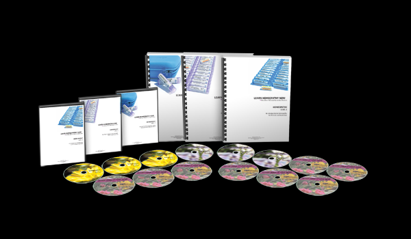 HOMEOPATHY Levels 1, 2 & 3 DVD 14-Disc Set with Notebooks - Click Image to Close
