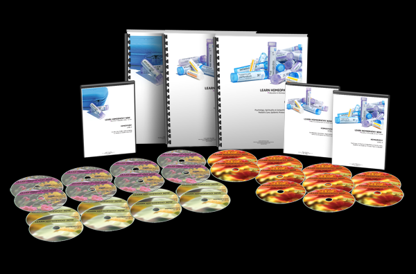 HOMEOPATHY Levels 3, 4 & 5 DVD 26-Disc Set with Notebooks - Click Image to Close